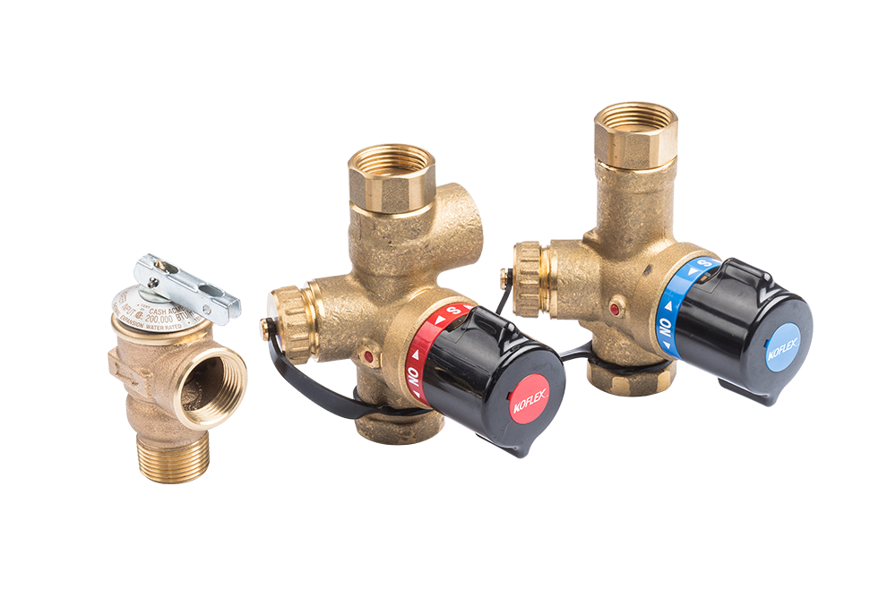 Softurn Tankless Water Heater Isolation Valve Kit 사진