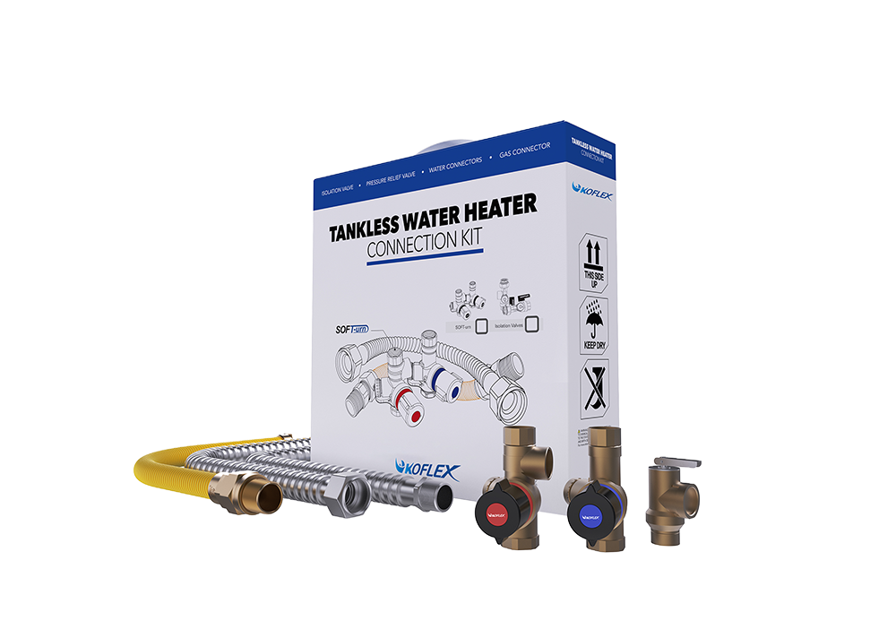 Tankless Water Heater Connection Kit 사진