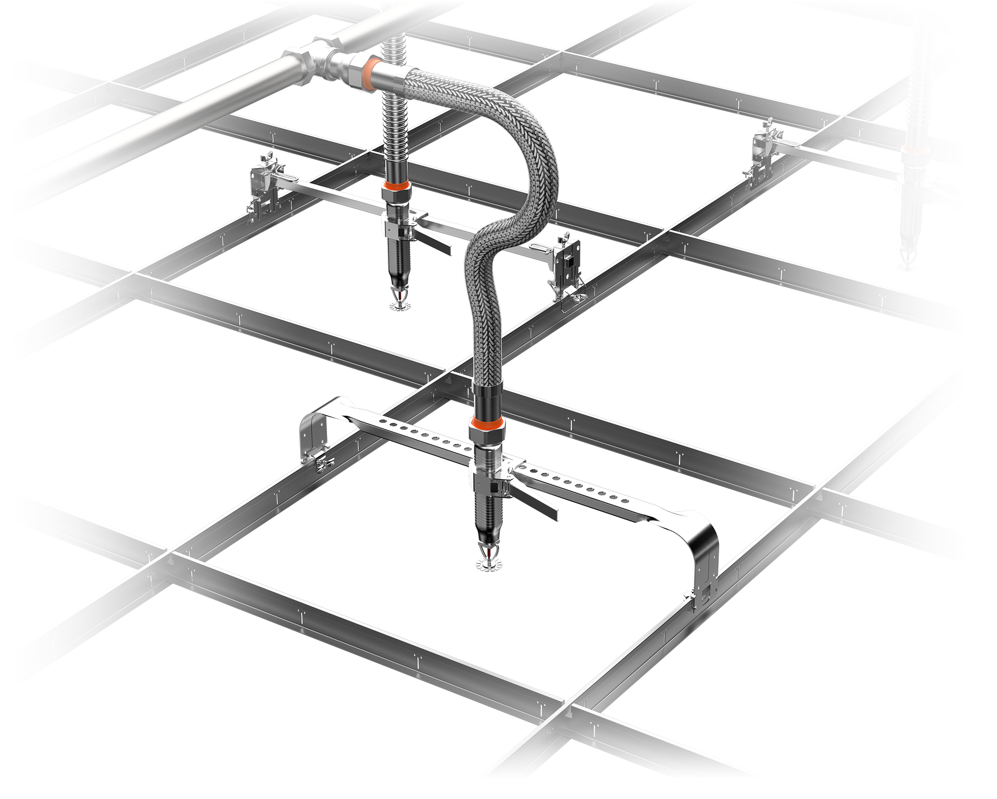 플랙시블 스프링클러 호스 큰 사진
