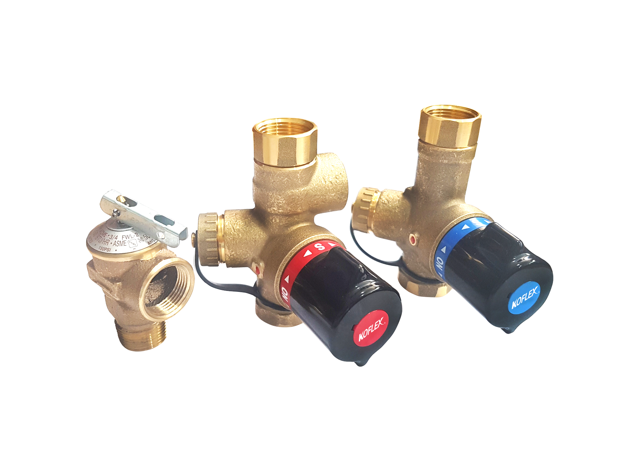 Softurn Tankless Water Heater Isolation Valve Kit 사진