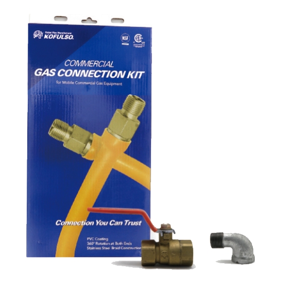 Gas Connector Kits - Countertop Gas Appliance Connector Kits 제품사진