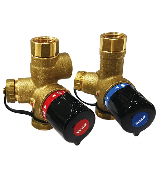Lead-Free  Tankless Water Heater Isolation Valve Kit 3 (Sweat) 제품사진