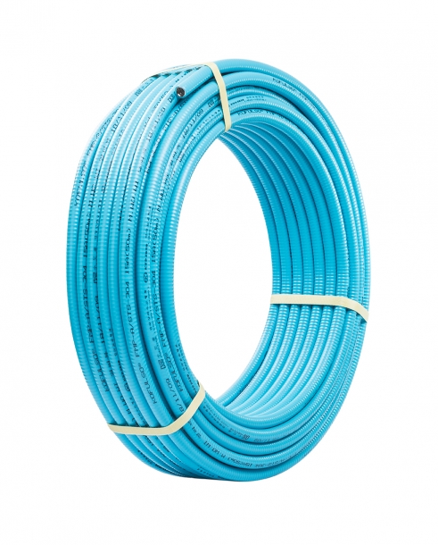 Blue Polyethylene Coated Stainless Steel Water CSST 제품사진
