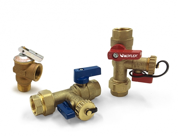 FIP 나사 연결 격리 밸브-Tankless Water Heater Isolation Valve Kits (FIP Threaded) 제품사진